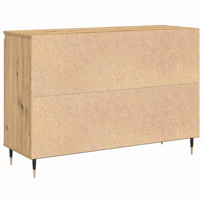 Sideboard Eiche handwerklich 101,5 x 35 x 70 cm Holzwerkstoff
