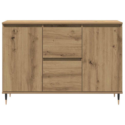 Sideboard Eiche handwerklich 101,5 x 35 x 70 cm Holzwerkstoff