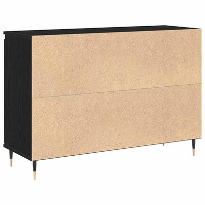 Sideboard Schwarze Eiche 101,5 x 35 x 70 cm Holzwerkstoff
