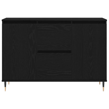 Sideboard Schwarze Eiche 101,5 x 35 x 70 cm Holzwerkstoff