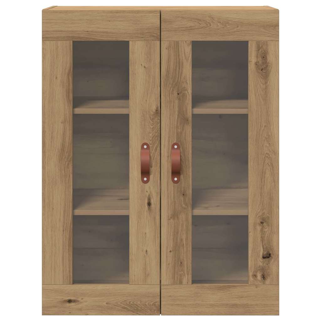 Wandschrank Artisan-Eiche 69,5 x 34 x 90 cm Holzwerkstoff