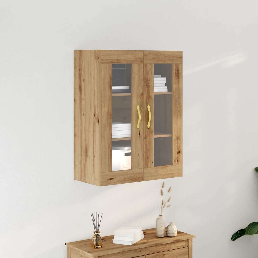 Wandschrank Artisan-Eiche 69,5 x 34 x 90 cm Holzwerkstoff