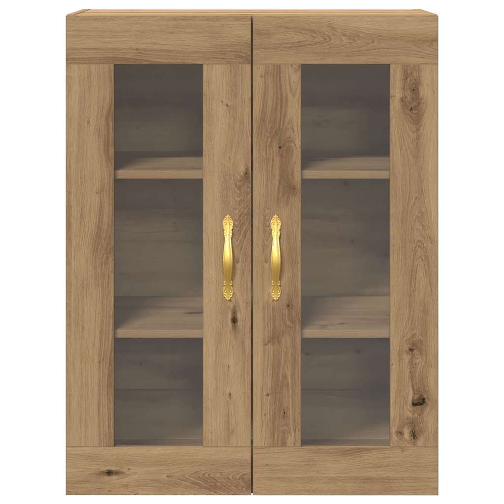 Wandschrank Artisan-Eiche 69,5 x 34 x 90 cm Holzwerkstoff