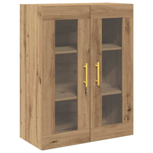 Wandschrank Artisan-Eiche 69,5 x 34 x 90 cm Holzwerkstoff