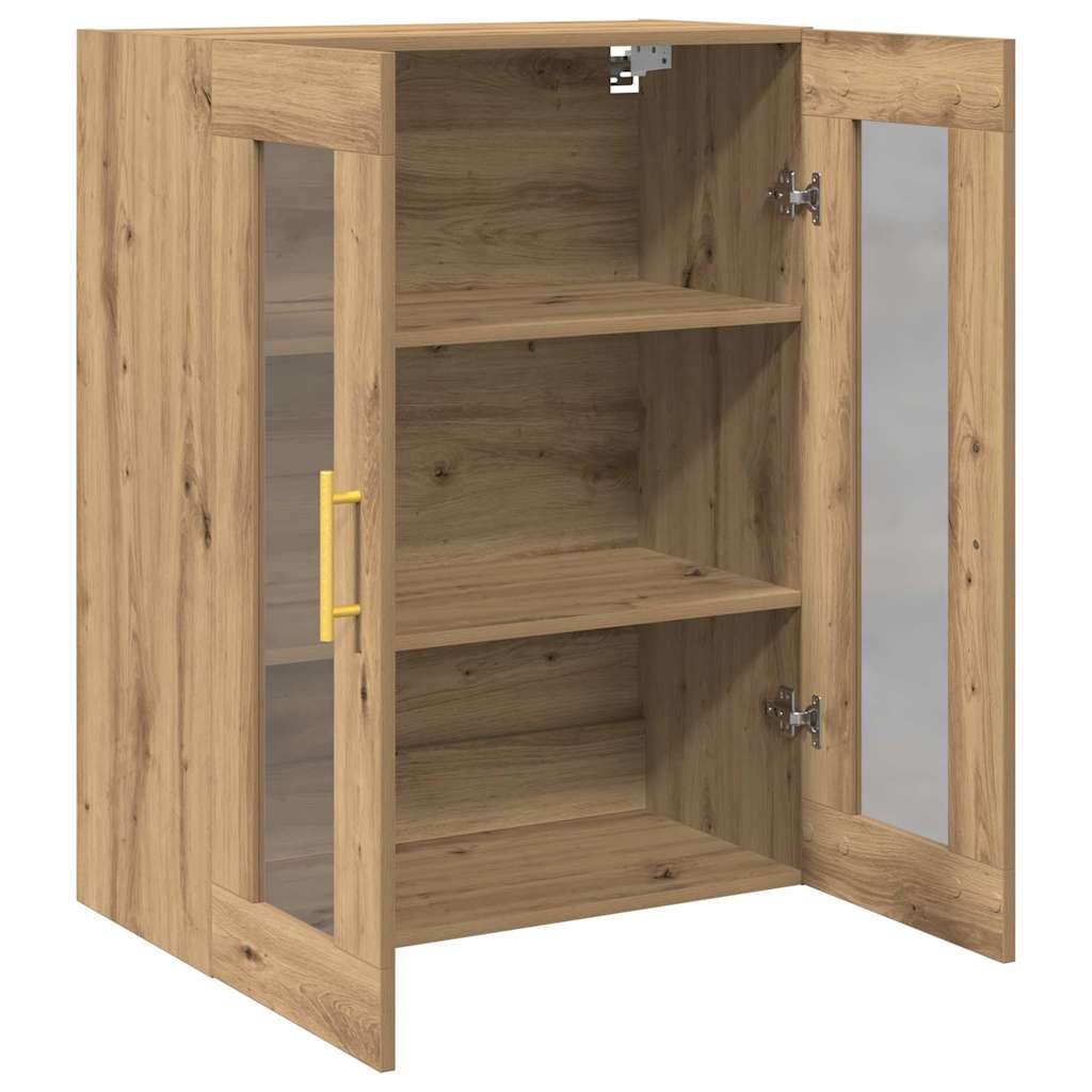 Wandschrank Artisan-Eiche 69,5 x 34 x 90 cm Holzwerkstoff