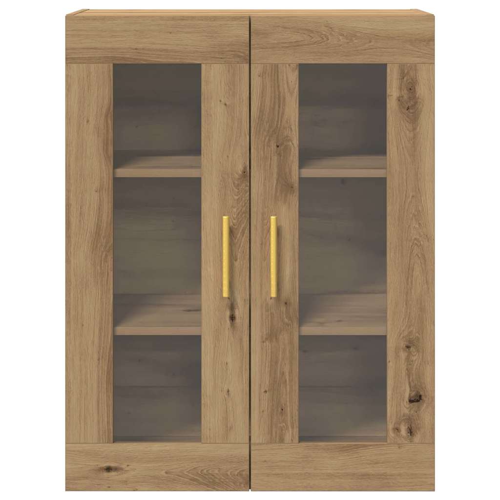 Wandschrank Artisan-Eiche 69,5 x 34 x 90 cm Holzwerkstoff