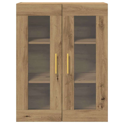 Wandschrank Artisan-Eiche 69,5 x 34 x 90 cm Holzwerkstoff