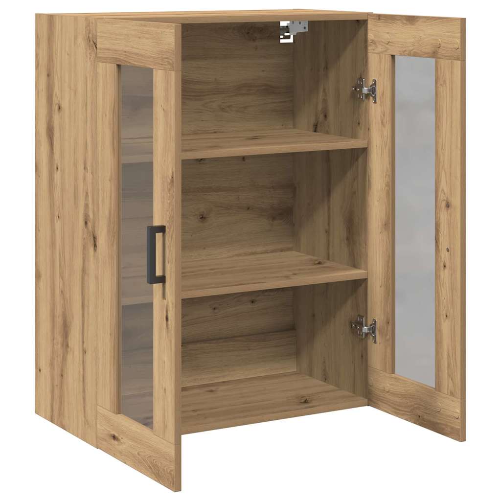 Wandschrank Artisan-Eiche 69,5 x 34 x 90 cm Holzwerkstoff
