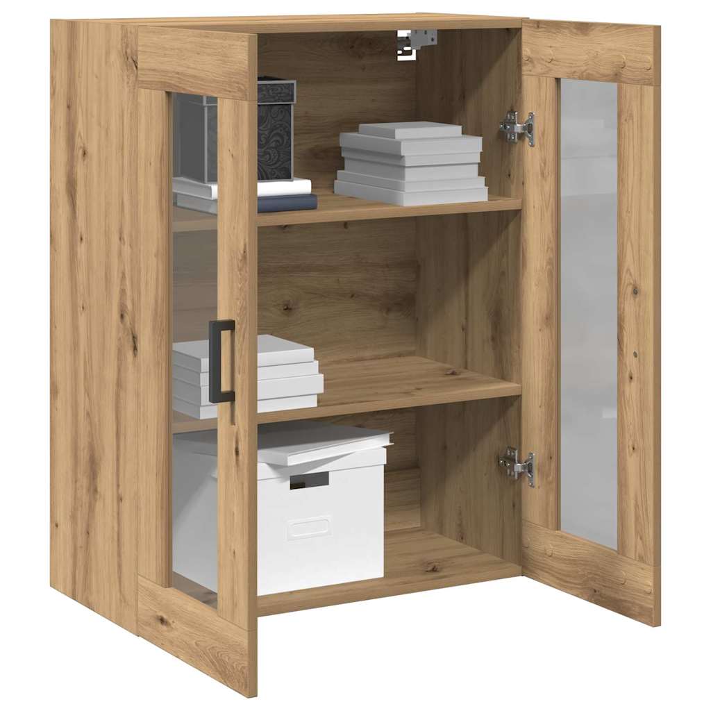 Wandschrank Artisan-Eiche 69,5 x 34 x 90 cm Holzwerkstoff