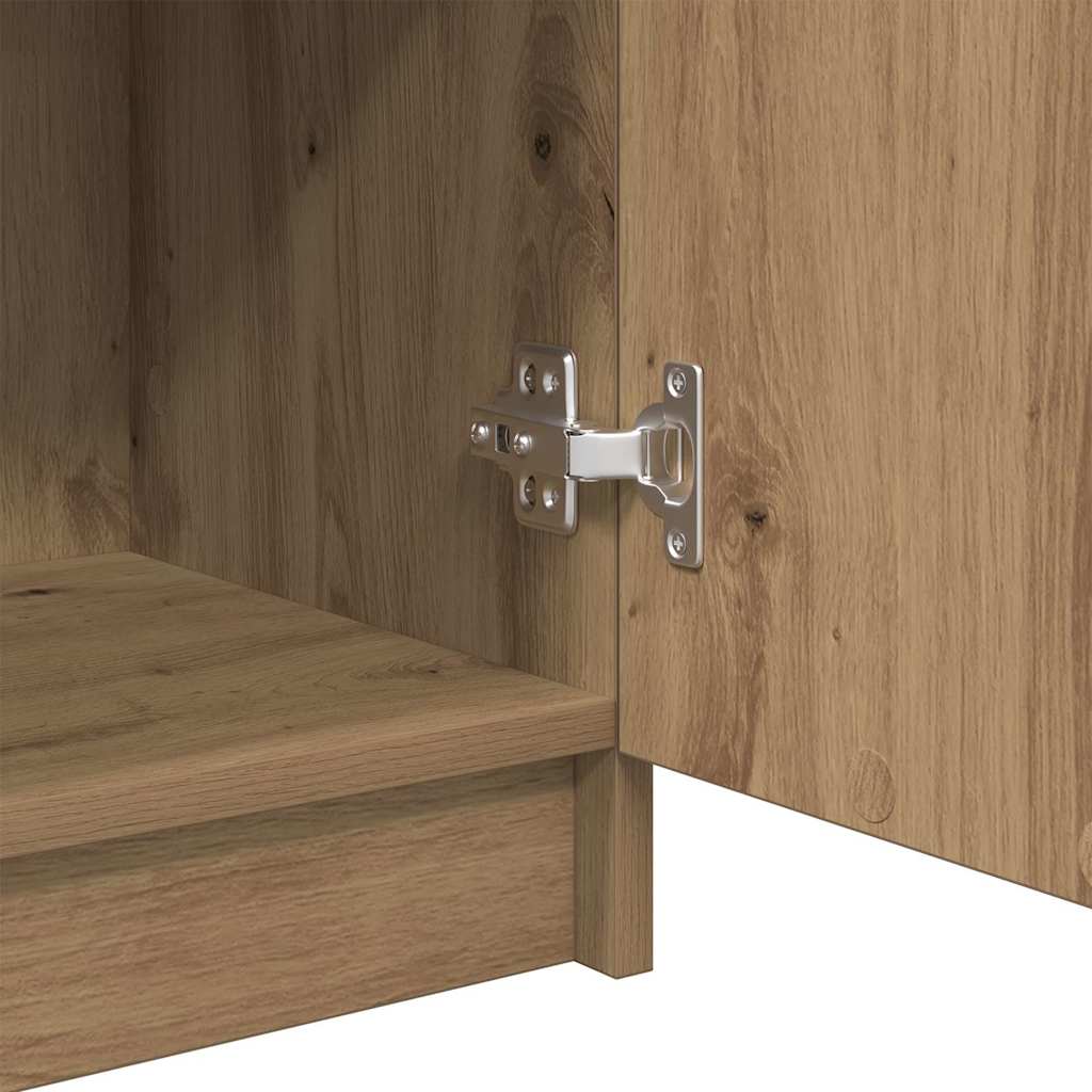 Badezimmerschrank Artisan-Eiche 32 x 34 x 90 cm Holzwerkstoff