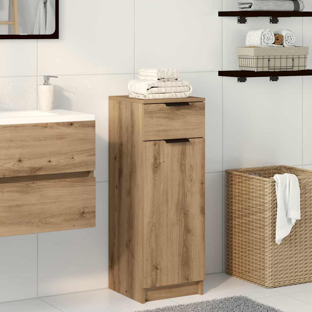 Badezimmerschrank Artisan-Eiche 32 x 34 x 90 cm Holzwerkstoff