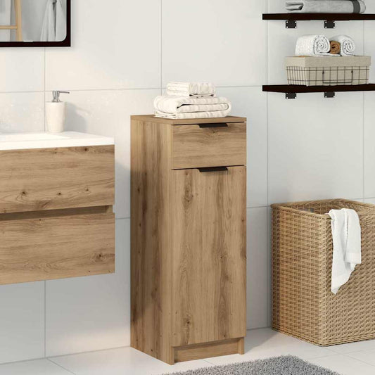 Badezimmerschrank Artisan-Eiche 32 x 34 x 90 cm Holzwerkstoff