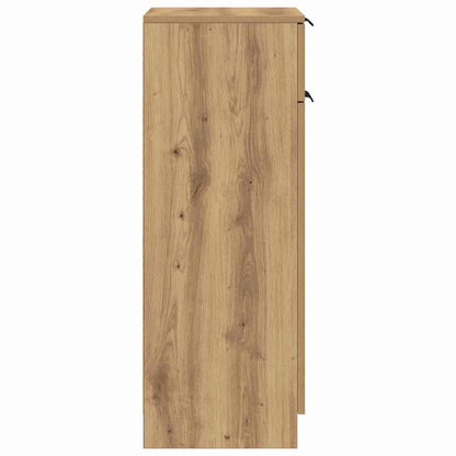 Badezimmerschrank Artisan-Eiche 32 x 34 x 90 cm Holzwerkstoff