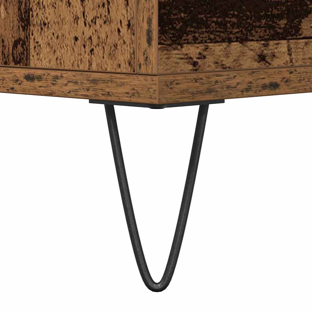 Sideboard mit Schubladen Altholz 60 x 35 x 70 cm Holzwerkstoff