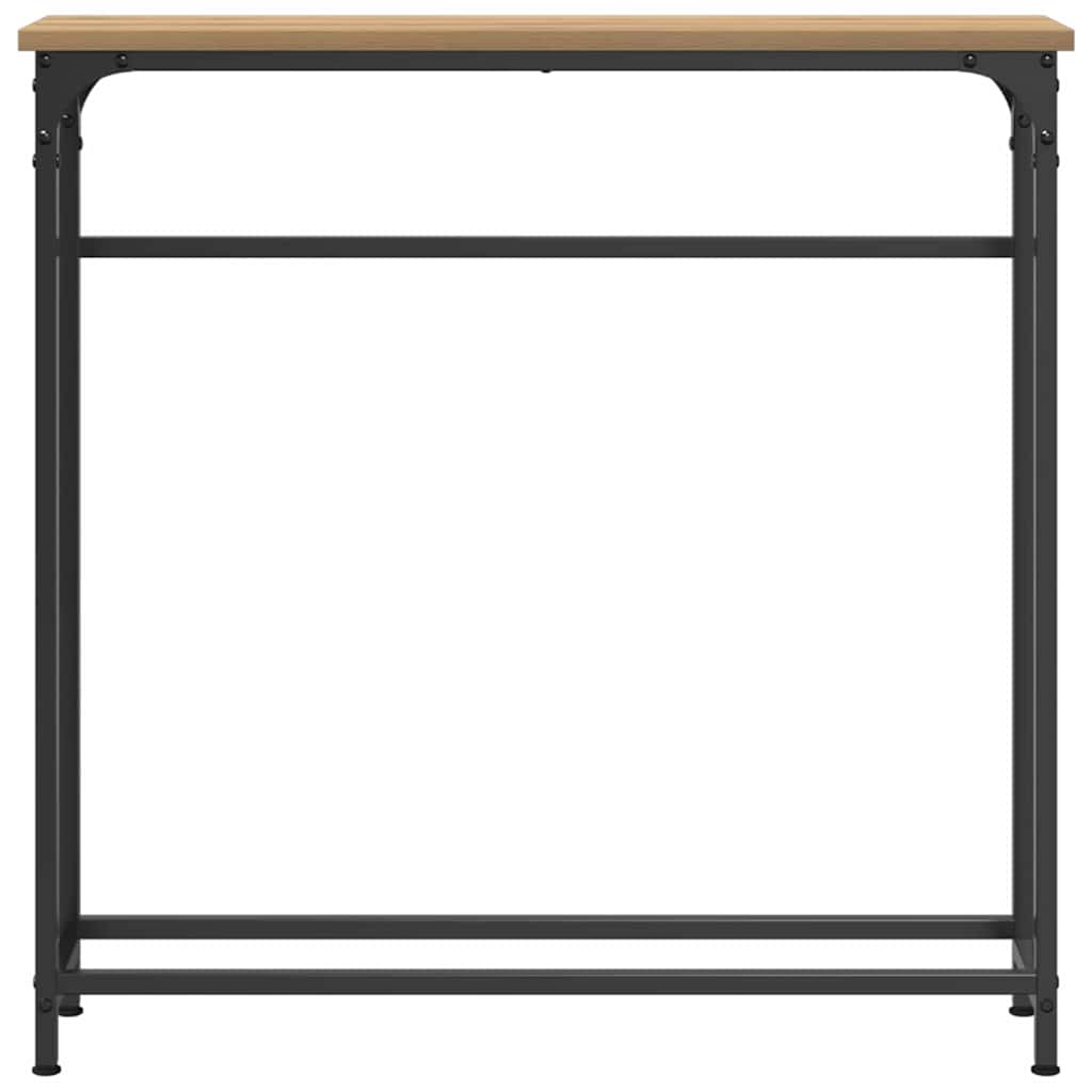 Konsolentisch mit Regal Artisan-Eiche 75 x 19,5 x 75 cm