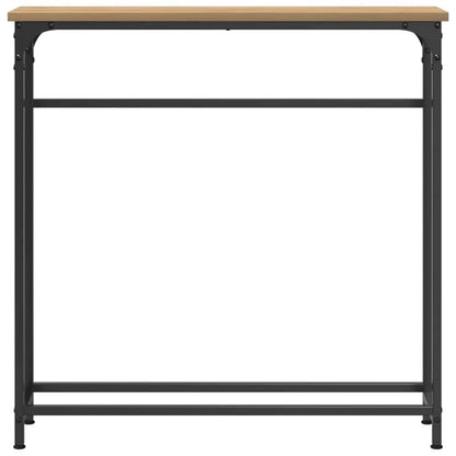 Konsolentisch mit Regal Artisan-Eiche 75 x 19,5 x 75 cm