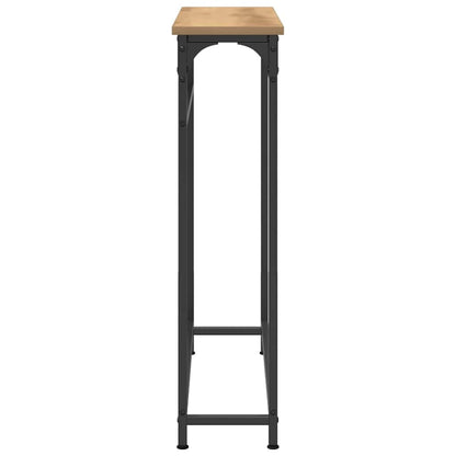 Konsolentisch mit Regal Artisan-Eiche 75 x 19,5 x 75 cm