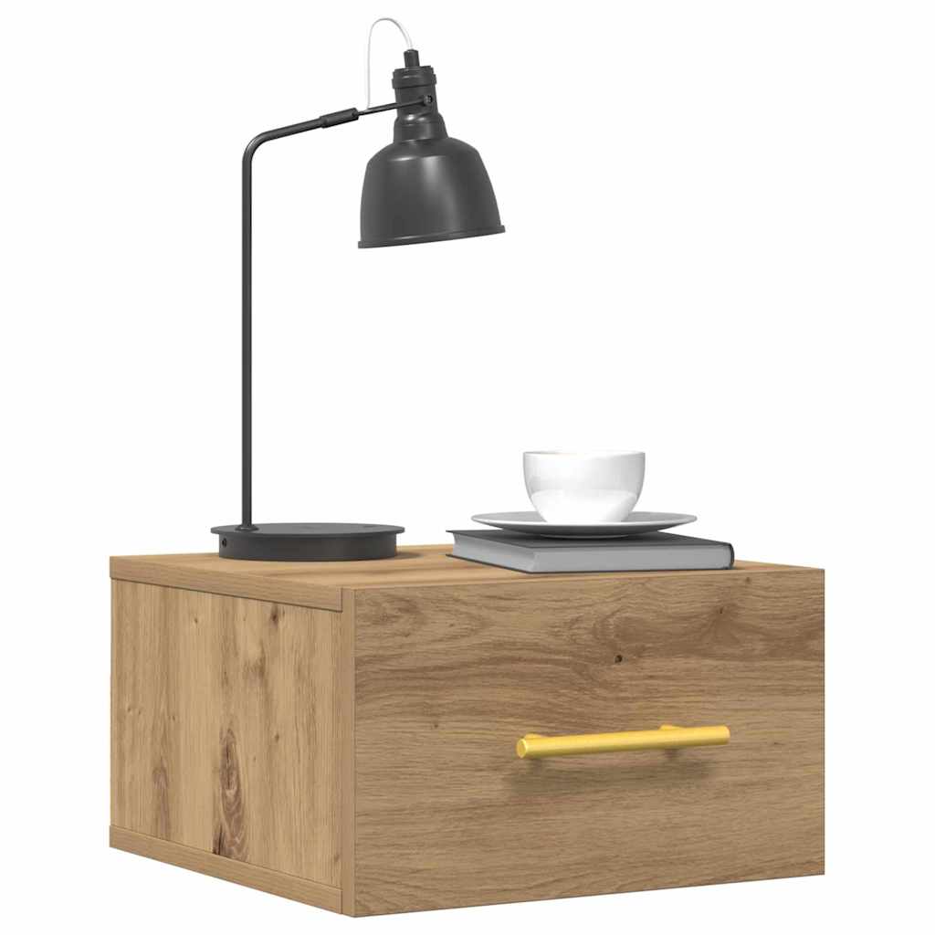 Nachttisch Artisan-Eiche 35 x 35 x 20 cm Holzwerkstoff