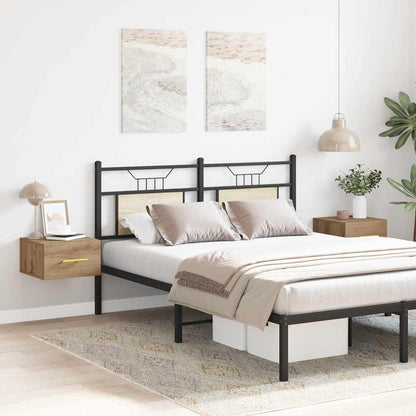 Nachttisch 2 pcs Artisan-Eiche 35 x 35 x 20 cm Holzwerkstoff