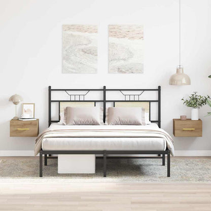 Nachttisch 2 pcs Artisan-Eiche 35 x 35 x 20 cm Holzwerkstoff