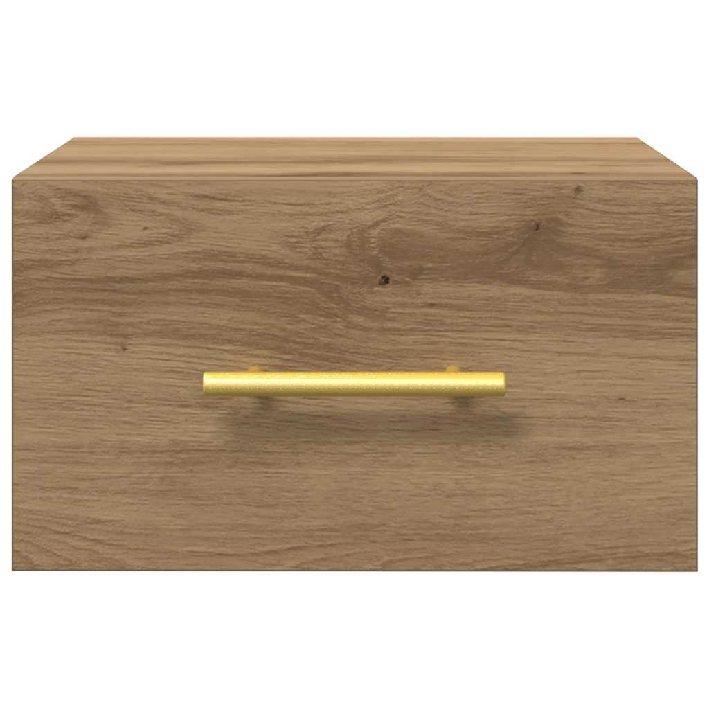 Nachttisch 2 pcs Artisan-Eiche 35 x 35 x 20 cm Holzwerkstoff