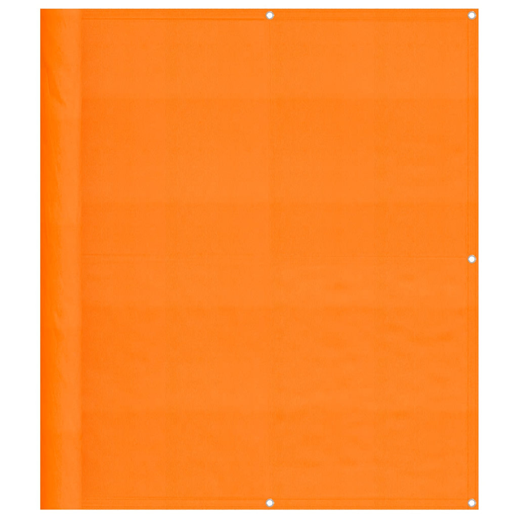 Balkon-Sichtschutz Orange 120x1000cm 100% Polyester-Oxford