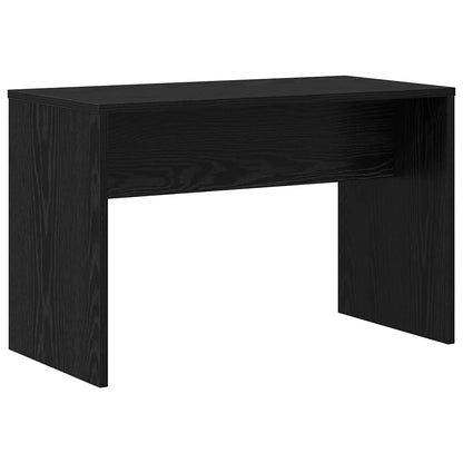 Schminktisch Set Schwarz Eichen-Optik 86.5 x 35 x 136 cm