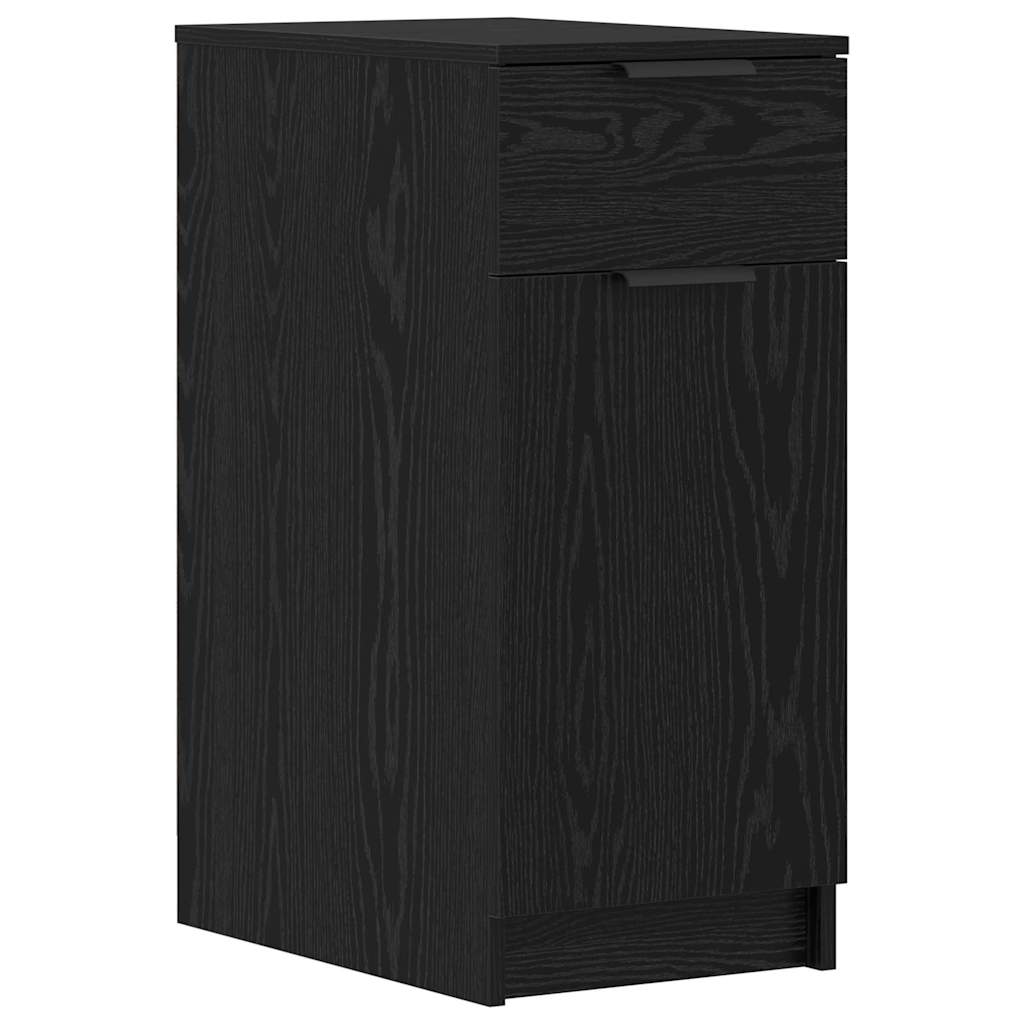 Schreibtisch Schwarze Eiche 133 x 50 x 75 cm Holzwerkstoff