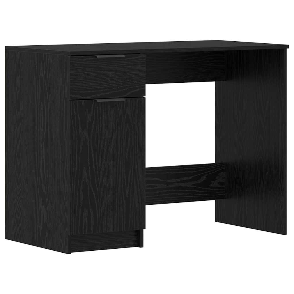 Schreibtisch Schwarze Eiche 133 x 50 x 75 cm Holzwerkstoff