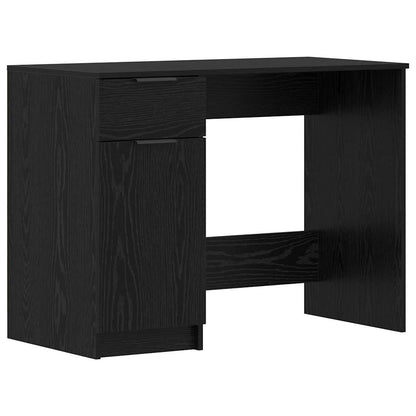 Schreibtisch Schwarze Eiche 133 x 50 x 75 cm Holzwerkstoff