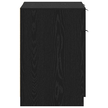 Schreibtisch Schwarze Eiche 133 x 50 x 75 cm Holzwerkstoff