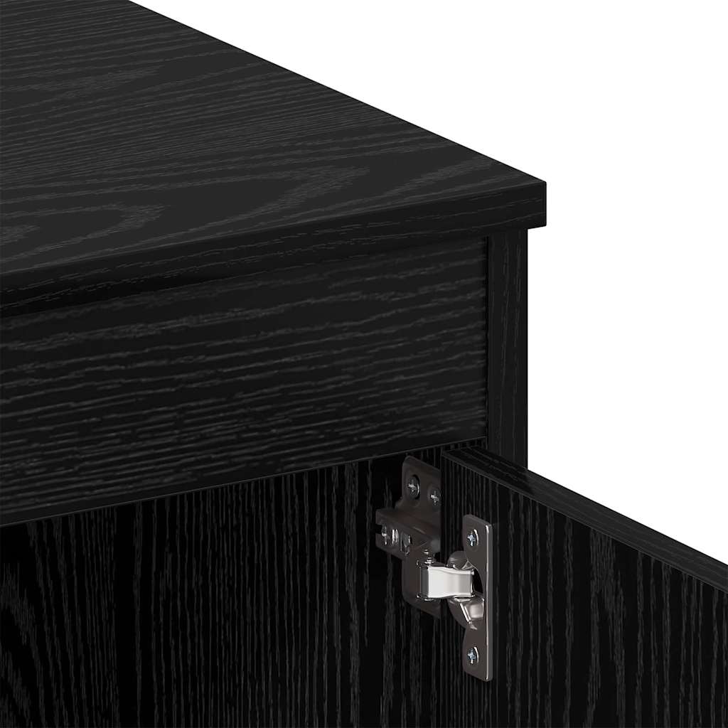 Schreibtisch Schwarze Eiche 140 x 50 x 76 cm Holzwerkstoff