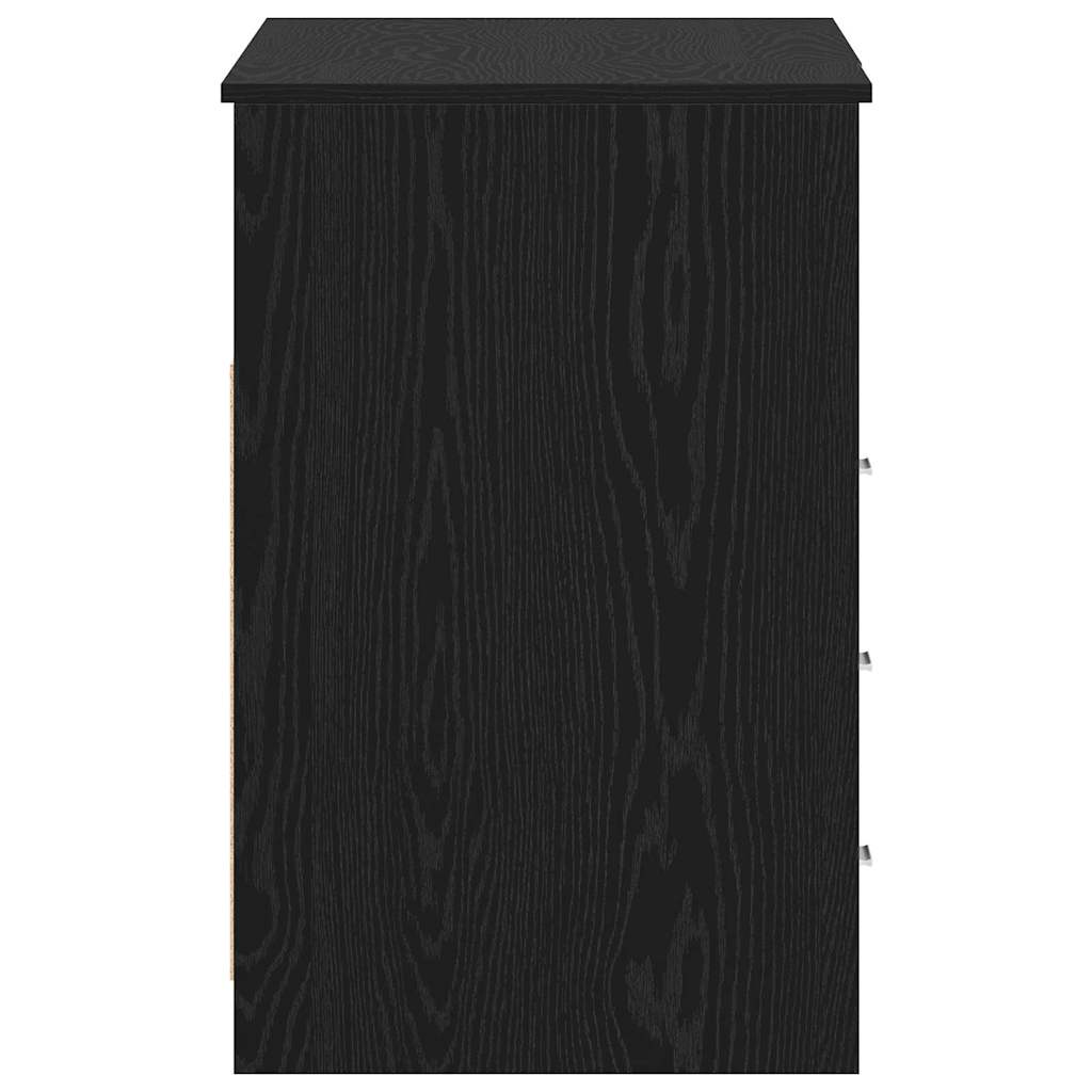 Schreibtisch Schwarze Eiche 140 x 50 x 76 cm Holzwerkstoff