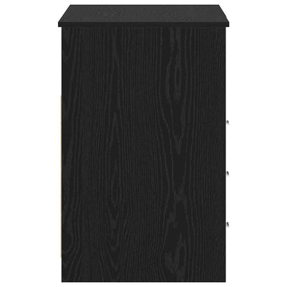 Schreibtisch Schwarze Eiche 140 x 50 x 76 cm Holzwerkstoff