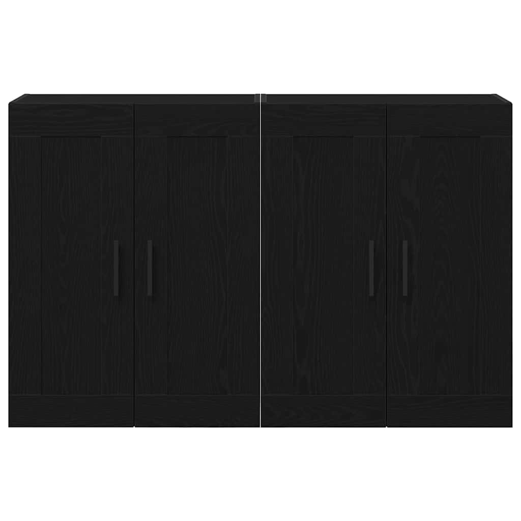 Wandmontierter Schrank 2 pcs Altholz 69,5 x 34 x 90 cm