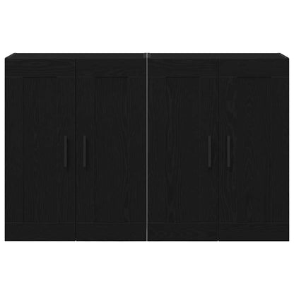 Wandmontierter Schrank 2 pcs Altholz 69,5 x 34 x 90 cm