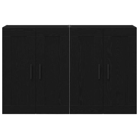 Wandmontierter Schrank 2 pcs Altholz 69,5 x 34 x 90 cm