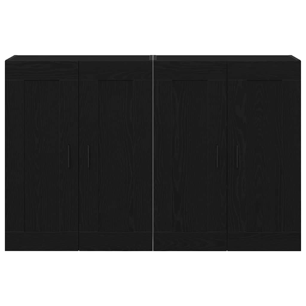 Wandmontierter Schrank 2 pcs Artisan-Eiche 69,5 x 34 x 90 cm