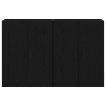 Wandmontierter Schrank 2 pcs Artisan-Eiche 69,5 x 34 x 90 cm