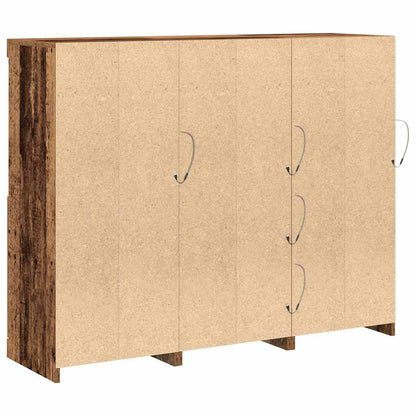 Sideboard Altholz 123 x 37 x 100 cm Holzwerkstoff