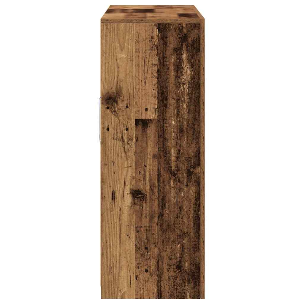 Sideboard Altholz 123 x 37 x 100 cm Holzwerkstoff