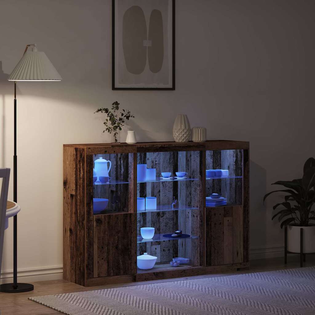 Sideboard Altholz 142,5 x 37 x 100 cm Holzwerkstoff