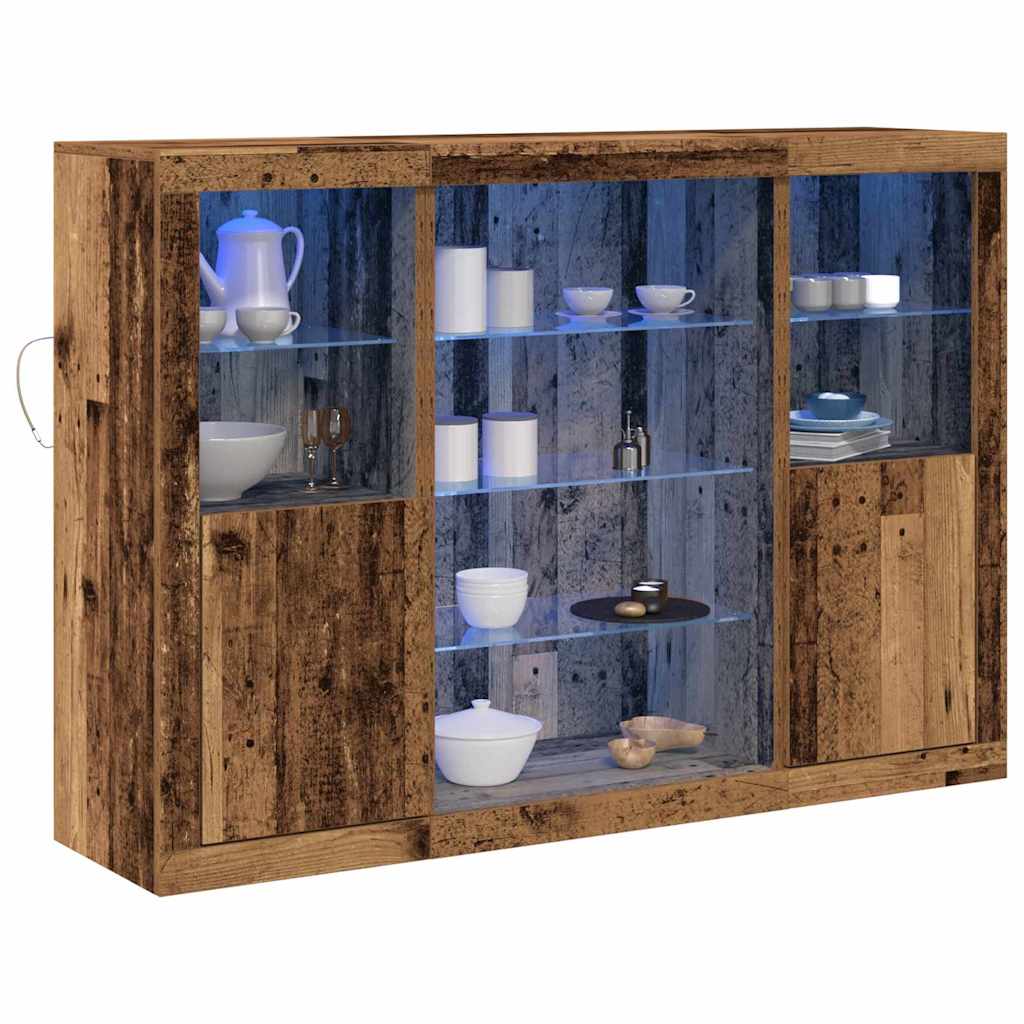 Sideboard Altholz 142,5 x 37 x 100 cm Holzwerkstoff
