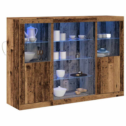 Sideboard Altholz 142,5 x 37 x 100 cm Holzwerkstoff