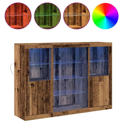 Sideboard Altholz 142,5 x 37 x 100 cm Holzwerkstoff