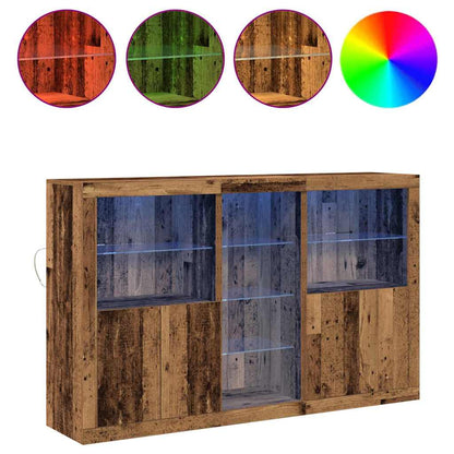 Sideboard Altholz 162 x 37 x 100 cm Holzwerkstoff