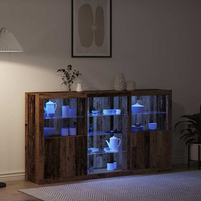 Sideboard Altholz 181,5 x 37 x 100 cm Holzwerkstoff