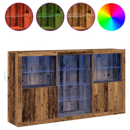 Sideboard Altholz 181,5 x 37 x 100 cm Holzwerkstoff