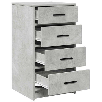 Sideboard Betongrau 40 x 41 x 75 cm Holzwerkstoff