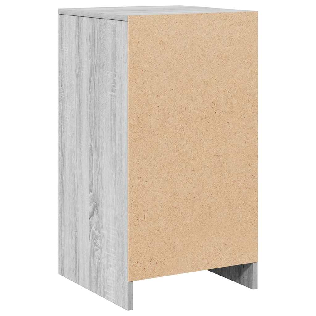 Sideboard Grau Sonoma 40 x 41 x 75 cm Holzwerkstoff